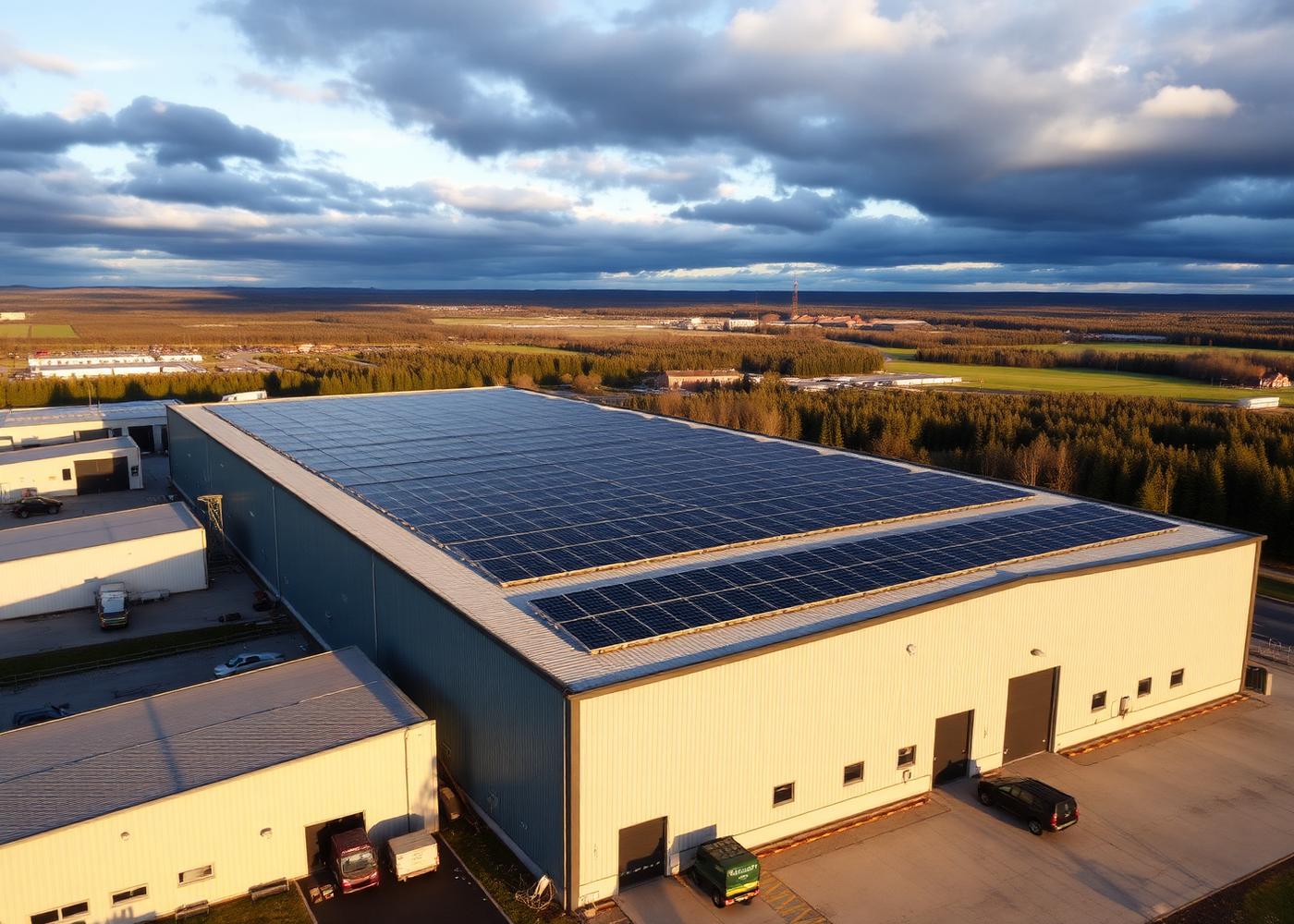 Industrisolceller